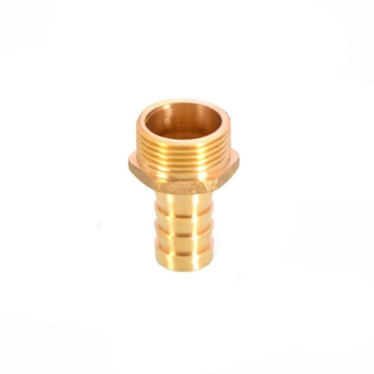 BSP Slangconnector Messing 6mm-25mm, Mannelige Schroefdraadadapter voor Water, Gas en Lucht