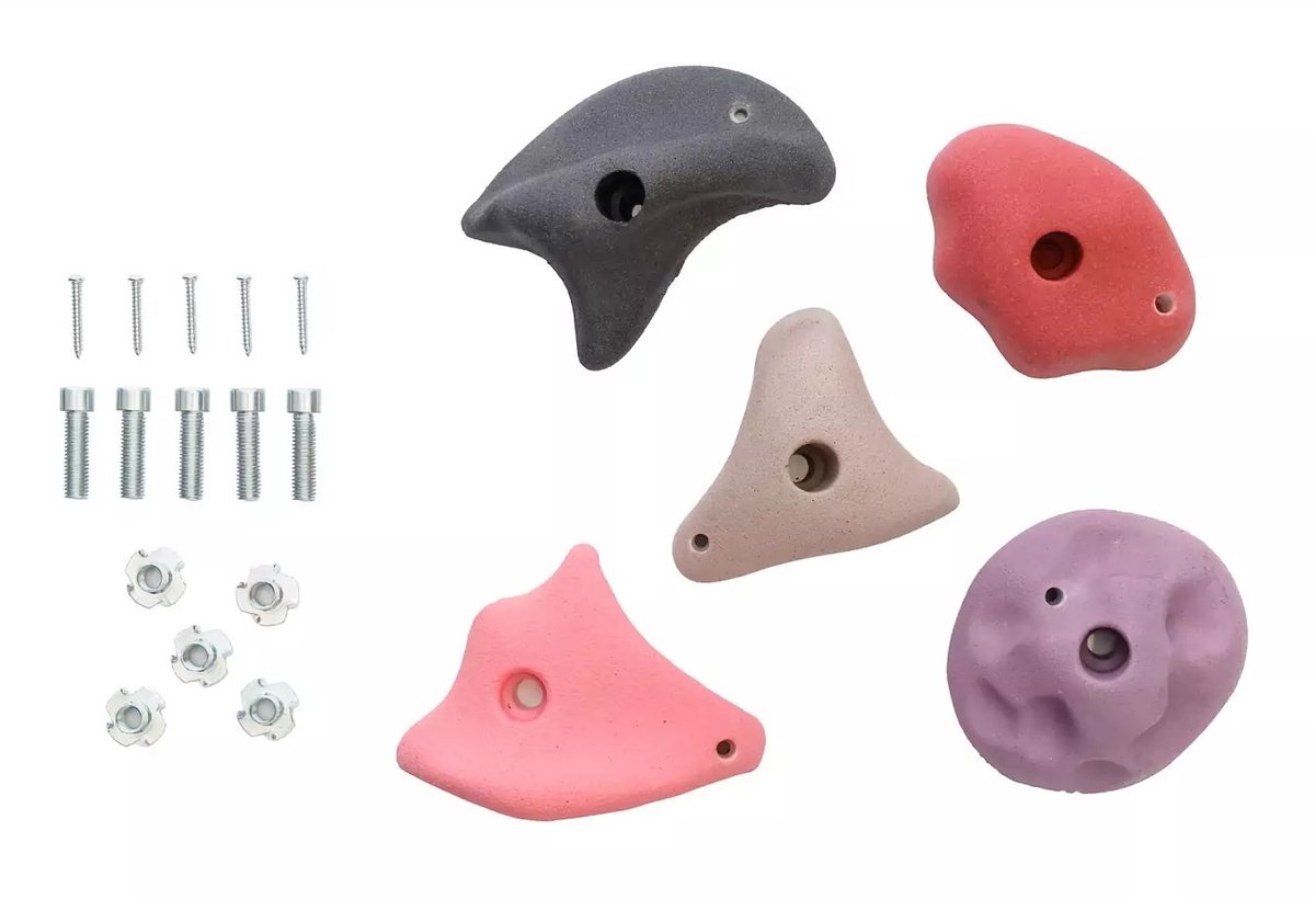 DICE Klimstenen Set Large - Roze