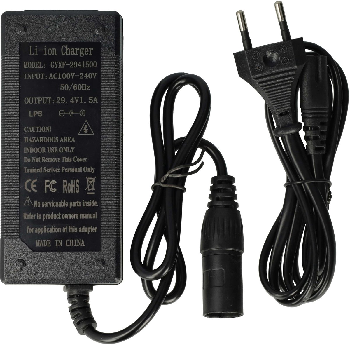 vhbw-accu compatibel met Aldi-e-bike (10,4 Ah, 24 V, Li-ion, incl. oplader) - zwart-zilver