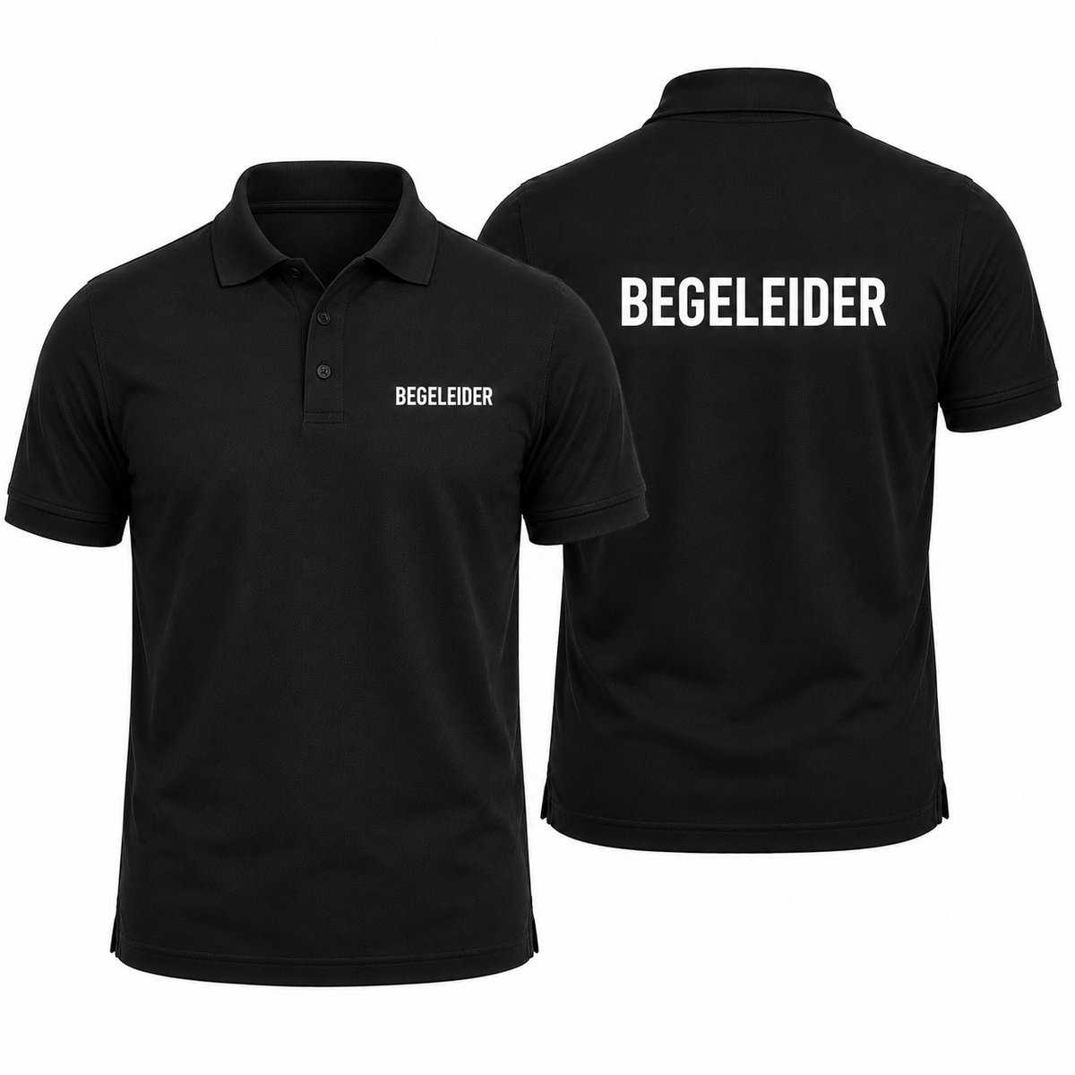Polo met Begeleider opdruk - 100% katoen - 180 g/m² - Maat M