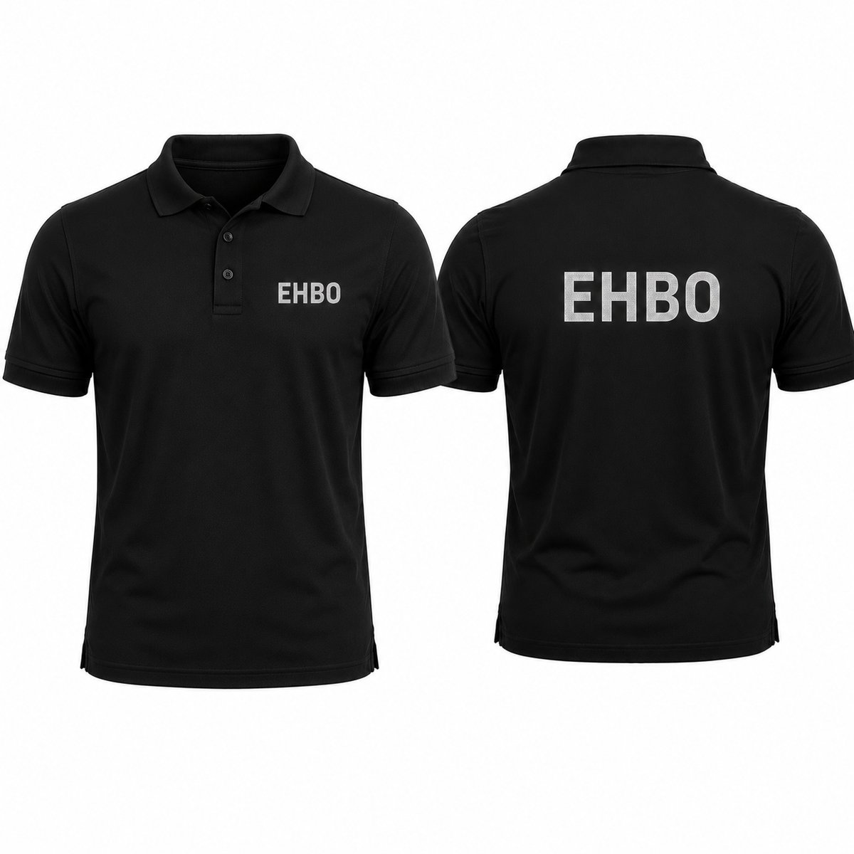 Polo met EHBO opdruk - 100% katoen - 180 g/m² - Maat L