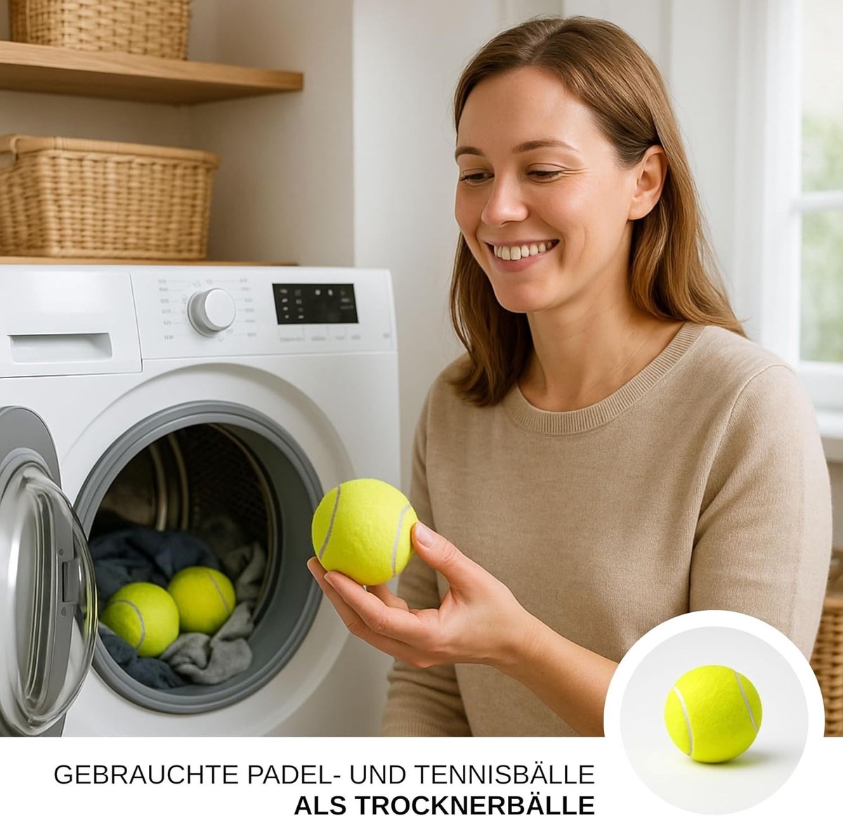 Paddle- en Tennisballen - Groen - Geschikt voor Training en Honden - Gemaakt van Upcycled Materialen - Ideaal voor Sport en Spel