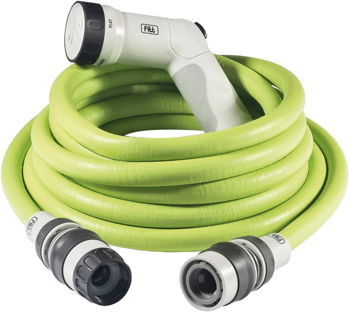 Tuinwaterslang - Kalk - 25 m - Uitschuifbaar en Lichtgewicht - Voor Besproeiing en Onderhoud