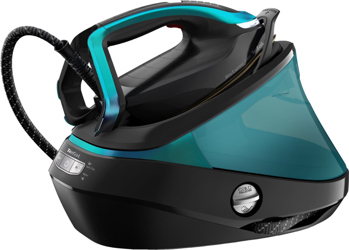 Tefal Pro Express Vision GV9822 - Stoomgenerator - 3000W - Zwart/Blauw