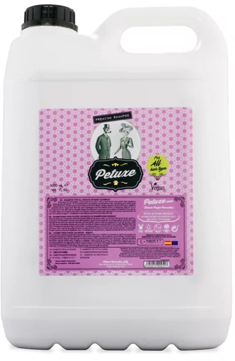 Petuxe All Types Shampoo – 5 Liter