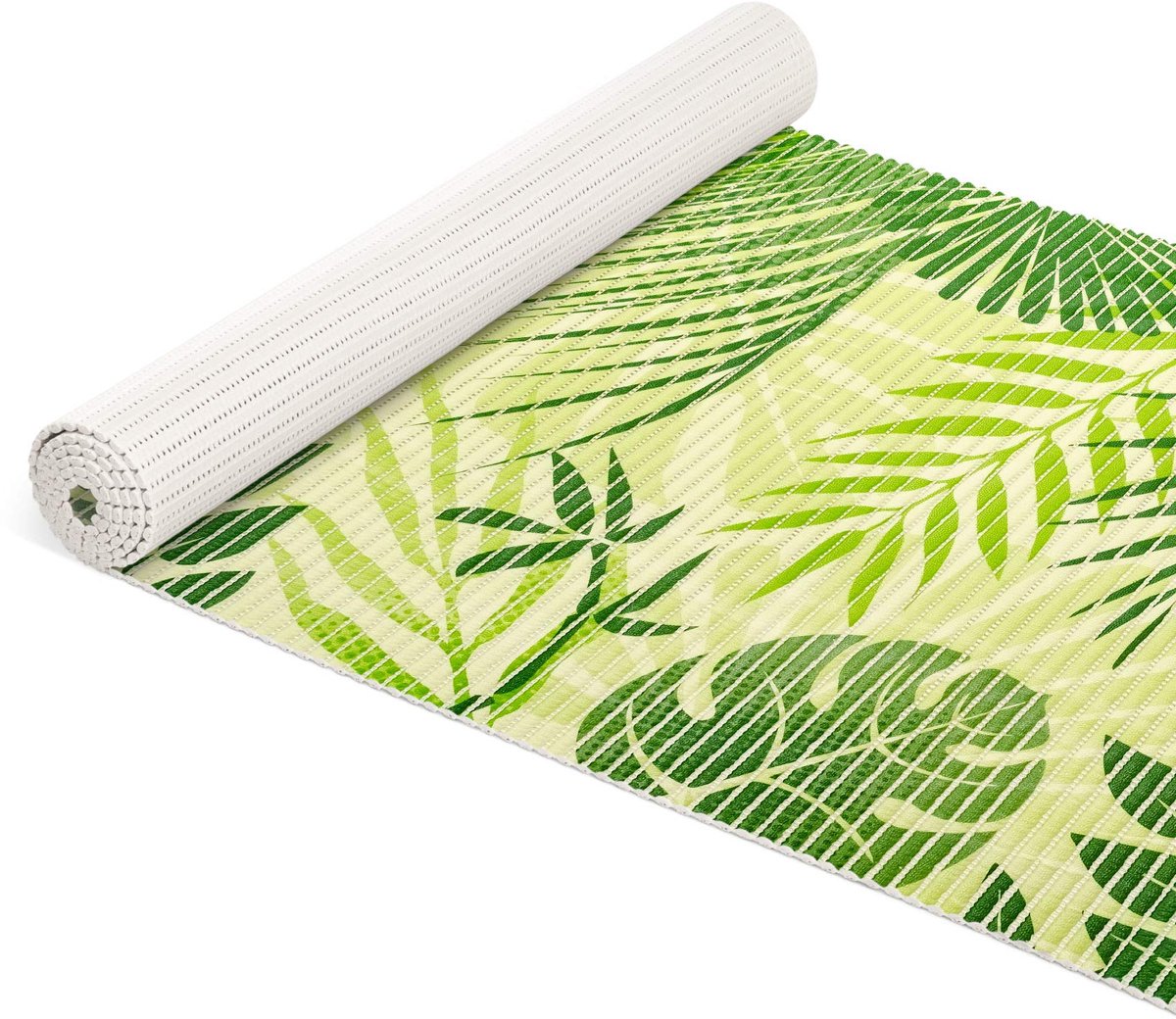 ANRO Badmat Tropisch Groen 65x120cm Antislip Douchemat Afwasbaar Sneldrogend