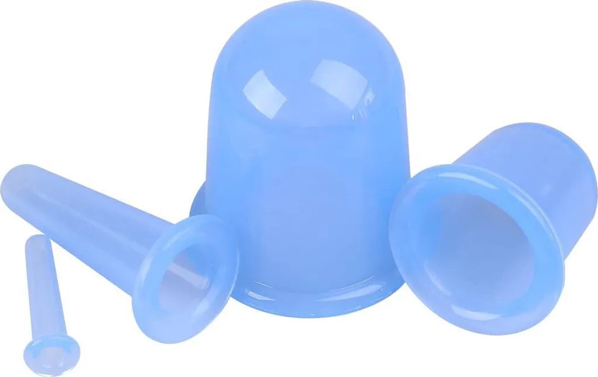 Cuppingtherapieset - Gezichtscuppingtherapieset - Dubbele kin verwijderen - Gezichtscuppingset