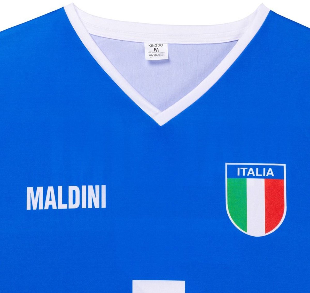 Italie Voetbalshirt Maldini Thuis- Maat XL