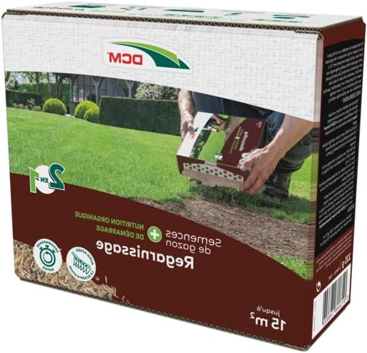 Graszaad Herstel - Doorzaai Zaad - Gazon Reparatie - Snelkiemende Zaden - 225 Gram - Groen