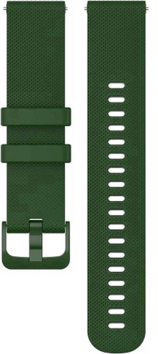 *** Horloge bandje 22MM geschikt voor Garmin Vivoactive 4 en Venu 2 met ons donkergroen - van Heble® ***