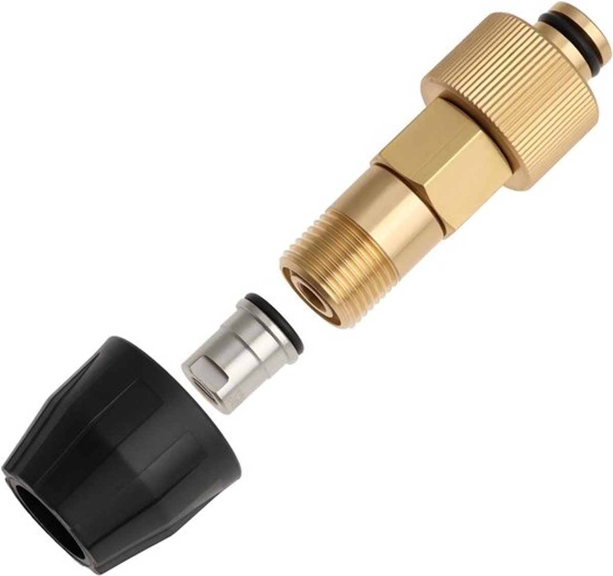 - Hogedrukreiniger - Flat Jet Nozzle 14mm - Compatibel met hogedrukspuiten - Zwart - Reiniging - Geschikt voor diverse modellen -