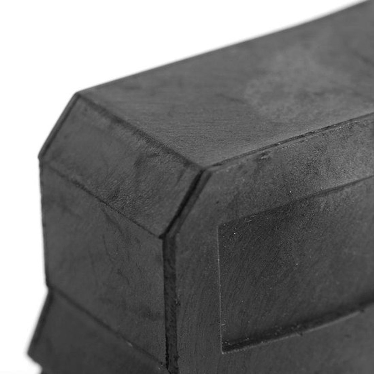 Laddervoeten Vervanging - Antislip Rubber - 2 Stuks - Hoogwaardig Rubber - Goede Grip - Zwart 6x4,5x2,2 cm - Trapladdervoetjes