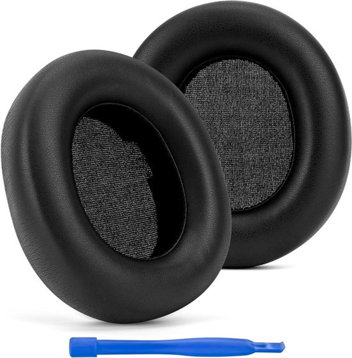 Vervangende oorkussens - Arctis Nova Pro - Draadloze hoofdtelefoon - Oorkussens - Oorhoezen - Headset - Eiwit leer - Zwart - Geschikt voor - Draadloze hoofdtelefoon - Zwart - Oorkussens - Oorhoezen