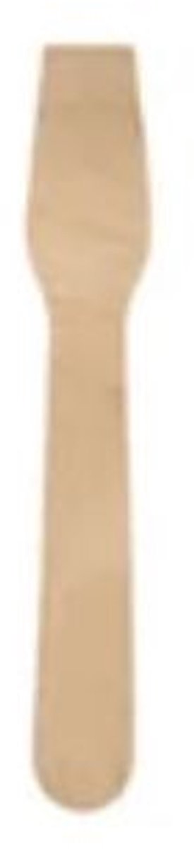 Ijs lepel hout 500 stuks