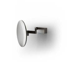 Cosmetische spiegel - VISION R UNLIT 5x, donker brons.