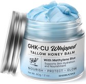 Copper Peptide Gezichtsbalsem met GHK-Cu – 60 g – Tallow Moisturizer – Voedend & Herstellend voor Droge en Vermoeide Huid