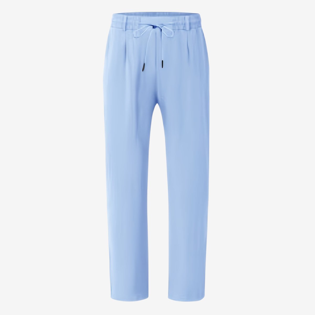 Currero Linnen Broek Heren Zomerbroek Volwassenen Lange Broek Pantalon Strandbroek Zomer Ibiza Stijl Hemelsblauw 2