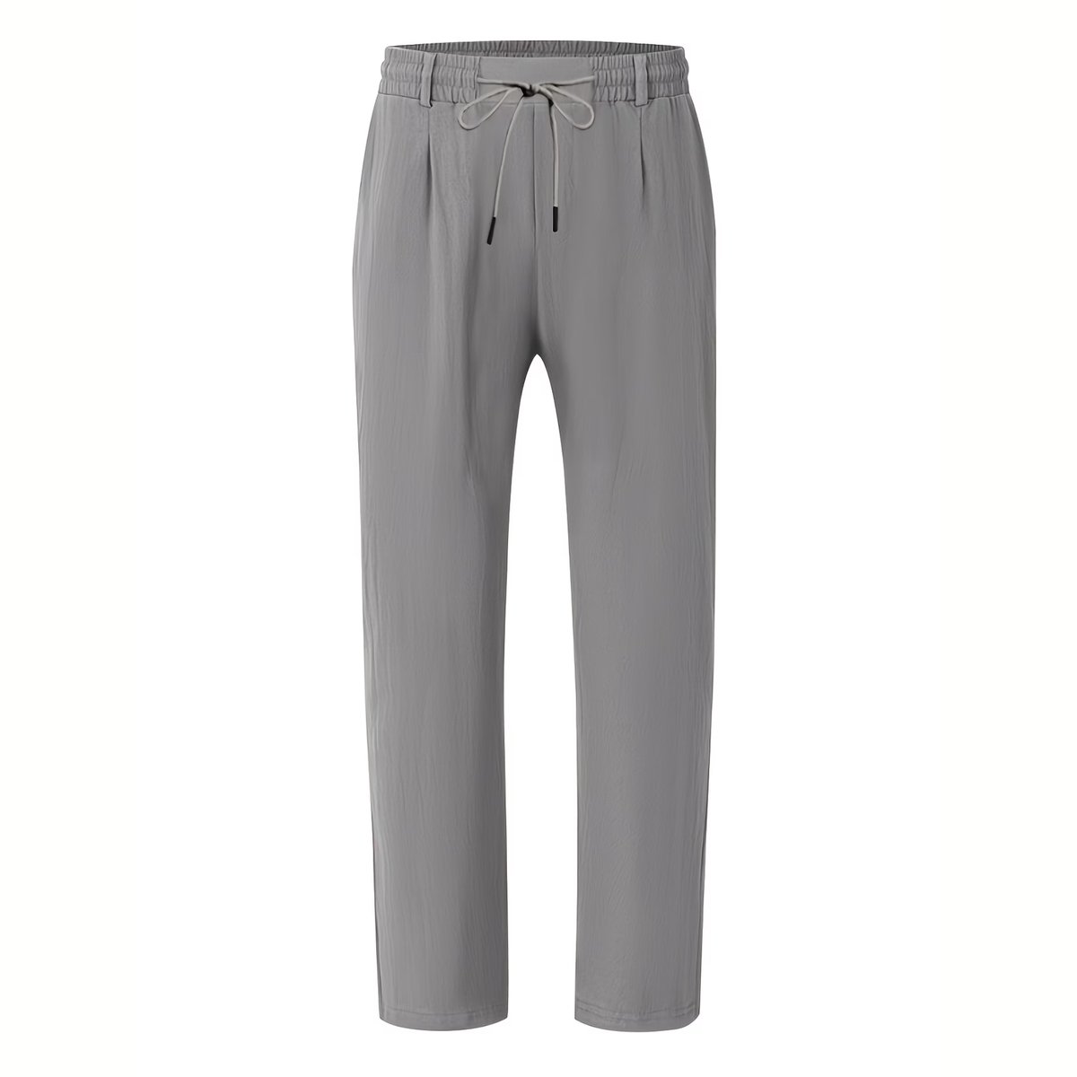 Currero Linnen Broek Heren - Zomerbroek - Volwassenen - Lange Broek - Pantalon - Strandbroek - Zomer - Ibiza Stijl - Grijs S