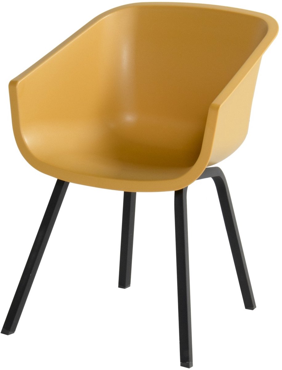 Amalia Element Dining Stoel | Geel | 85 x 55 x 58 cm