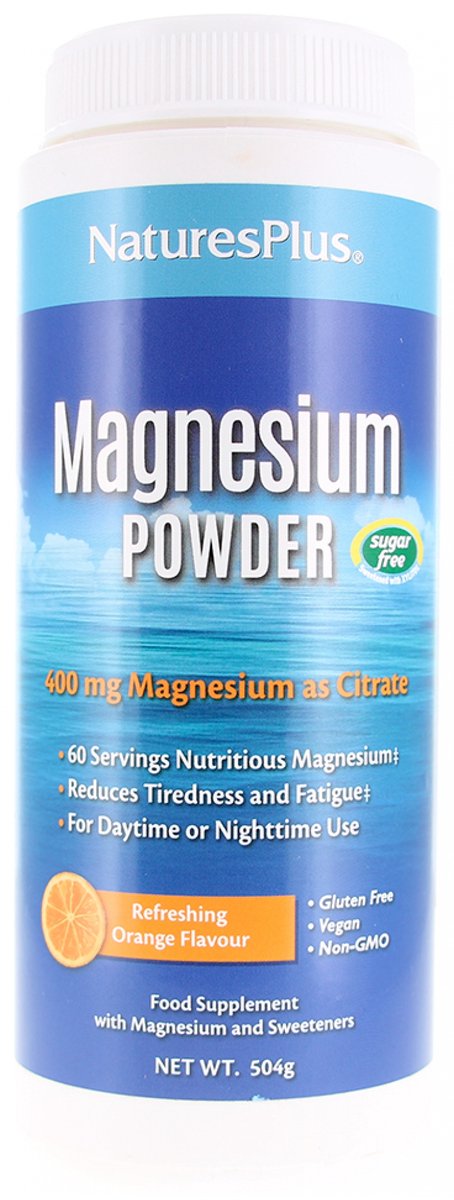 Natures Pl Kalmassure Magnesio Polvo 522g