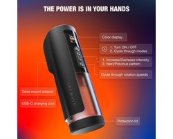 Arcwave Thruster - The Ultimate Orgasm - Automatische Power Stroker Met Rotatie - Hightech Masturbator Voor Mannen