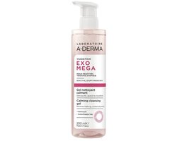 A-Derma Exomega Gezicht Kalmerende Reinigingsgel | Verwijdert Make-up | Huid met neiging tot atopisch eczeem