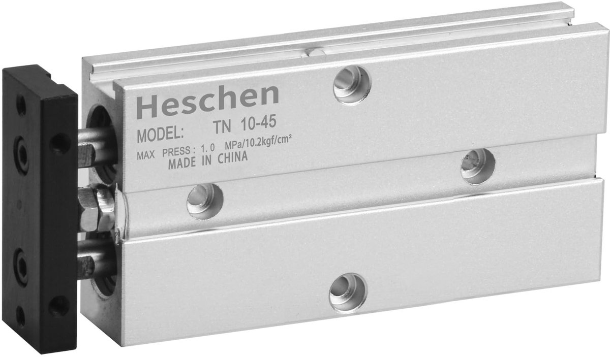 Dailygoods - Innovra - Dubbelwerkende Pneumatische Luchtcilinder TN10-45