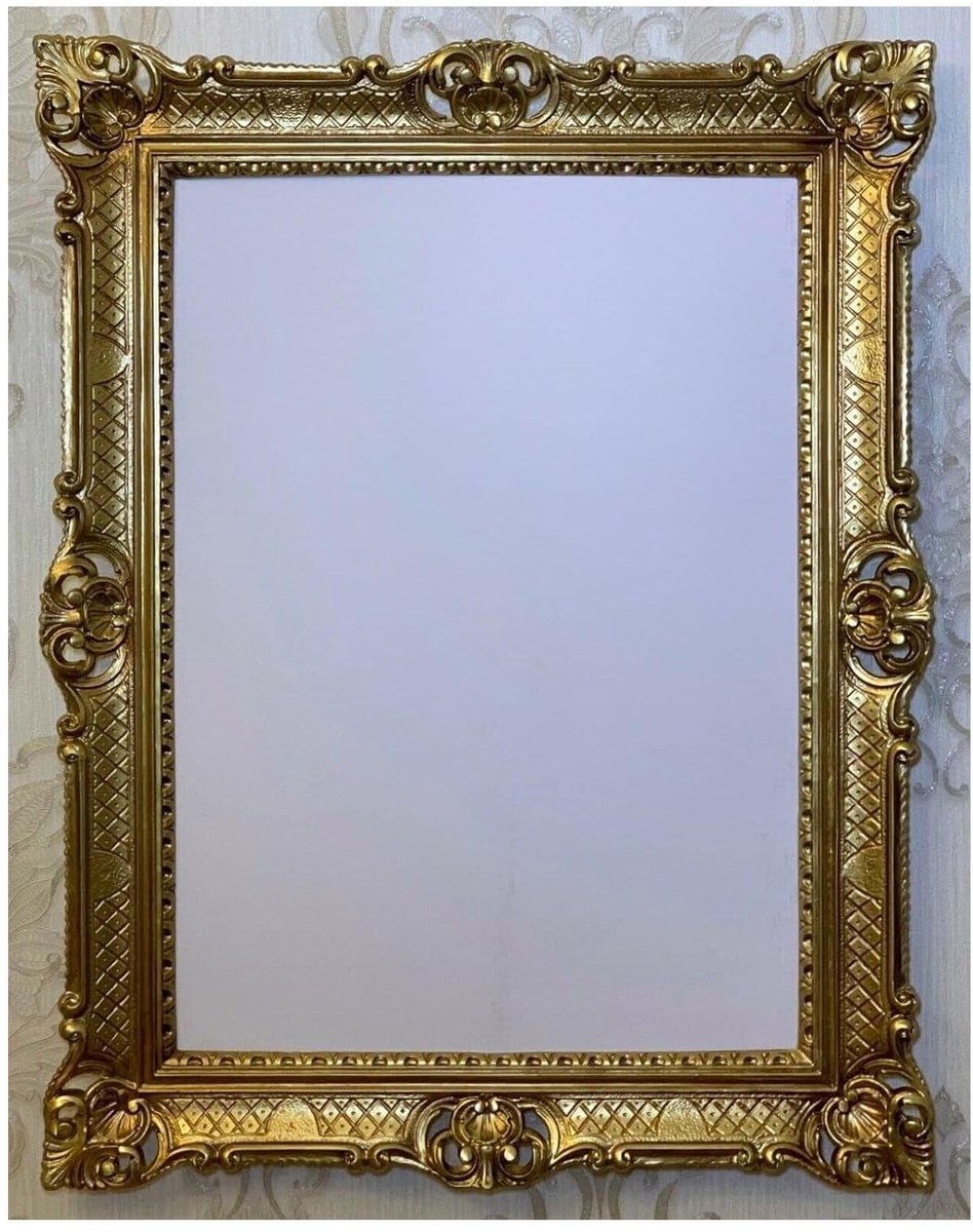 Dailygoods - Antieke Fotolijst Barok 50x70 cm - Gouden Schilderij Lijst