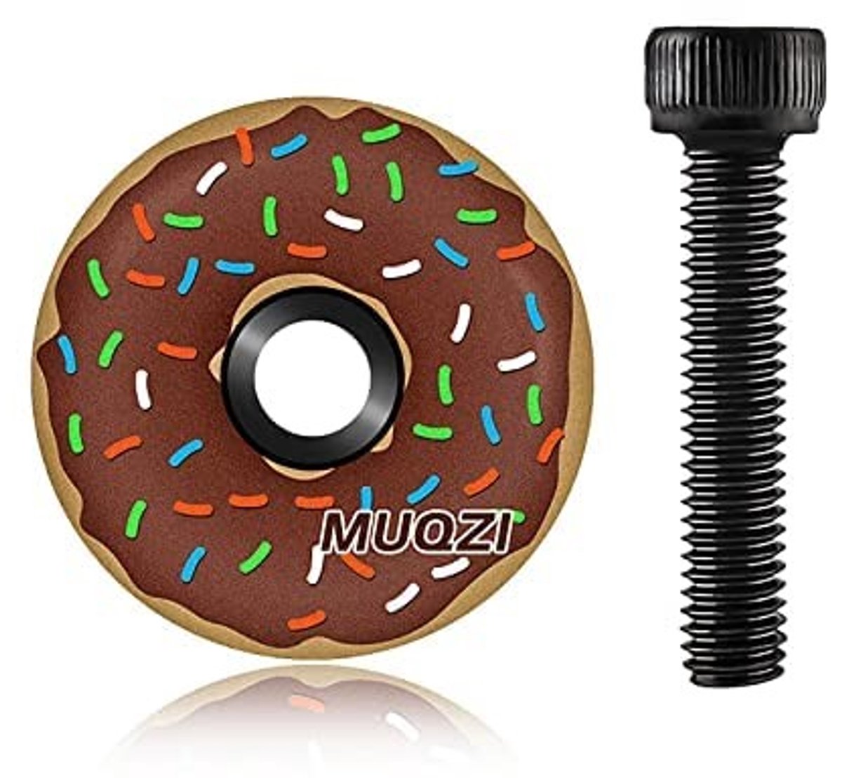 Dailygoods - 1 1/8 Inch Fietshoofdlager Topkap Deksel Aluminium Bout voor MTB Stuurpen