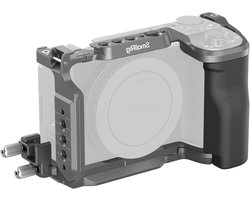 HawkLock QR Cage Kit voor Sony ZV-E10 II met HDMI Kabelklem, Ergonomische Grip en Snelle Ontgrendeling