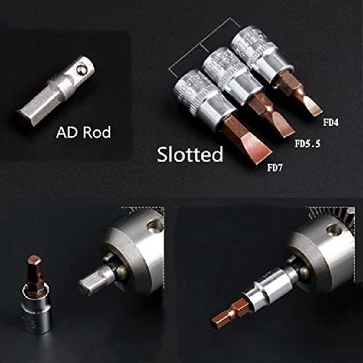 Drive Bit Socket, Multifunctionele 1/4" Ratel Schroevendraaier Bit voor Thuis Onderhoud en DIY Project (Trox PZ2)