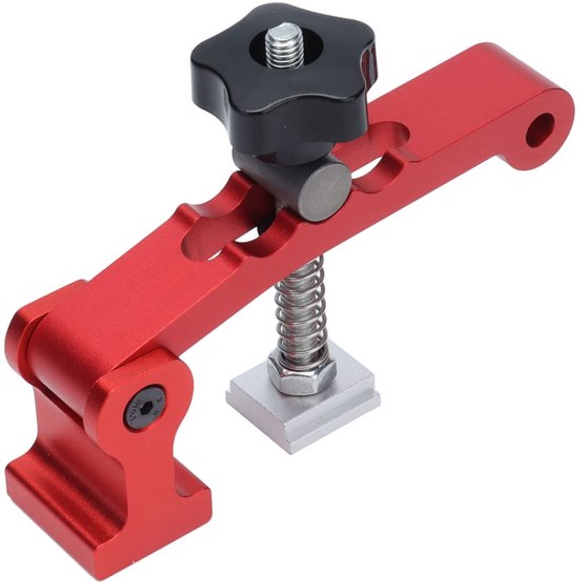 Houtbewerkingsklemmen, Aluminiumlegering 6061 Universele Anodisatie Behandeling T-Rail Klem voor Positionering