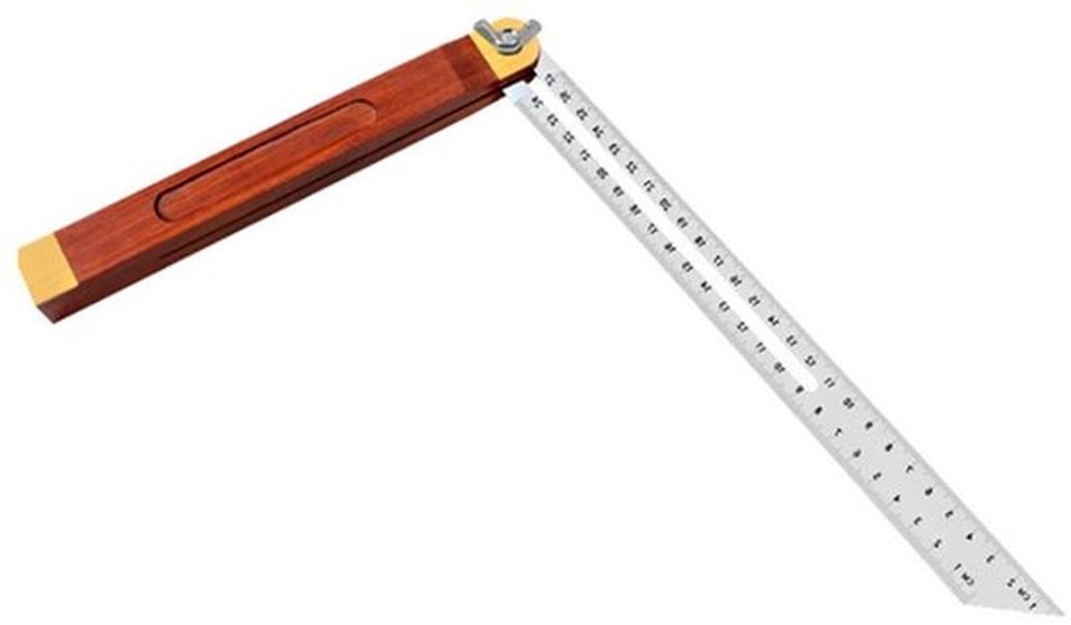 Verstelbare Vierkante Schuine Meter T Schuine Hoek Finder Craft Bevel Tool voor Ambachtsman Timmerman Architect Ingenieur Houtbewerking