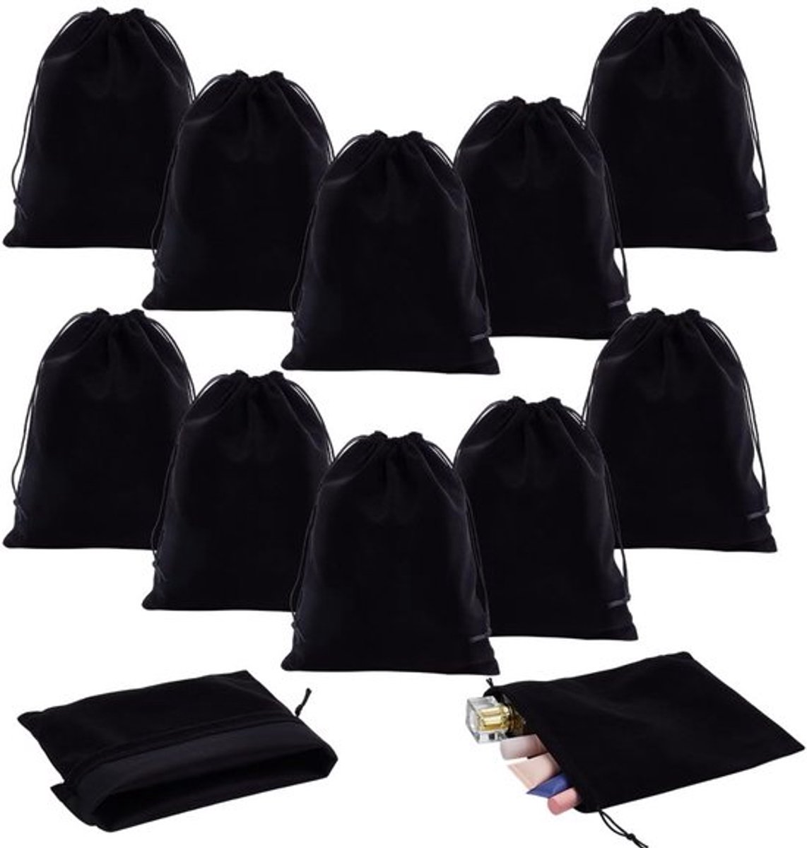 20 stuks geschenkdoos voor speld, zwarte rechthoekige edelsteen displaydoos met lade, mini sieradendoos, plastic vitrine, opberghouder voor badgespelden, munten, edelstenen, sieraden, 5,8 x
