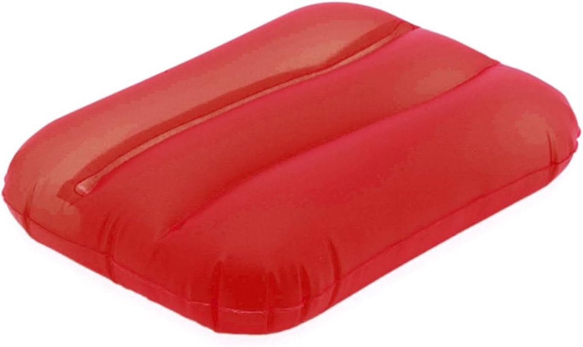Opblaasbare strandkussen 32 cm x 24 cm - PVC - Ruimtebesparend - Perfect voor ontspanning - SnelShoppen