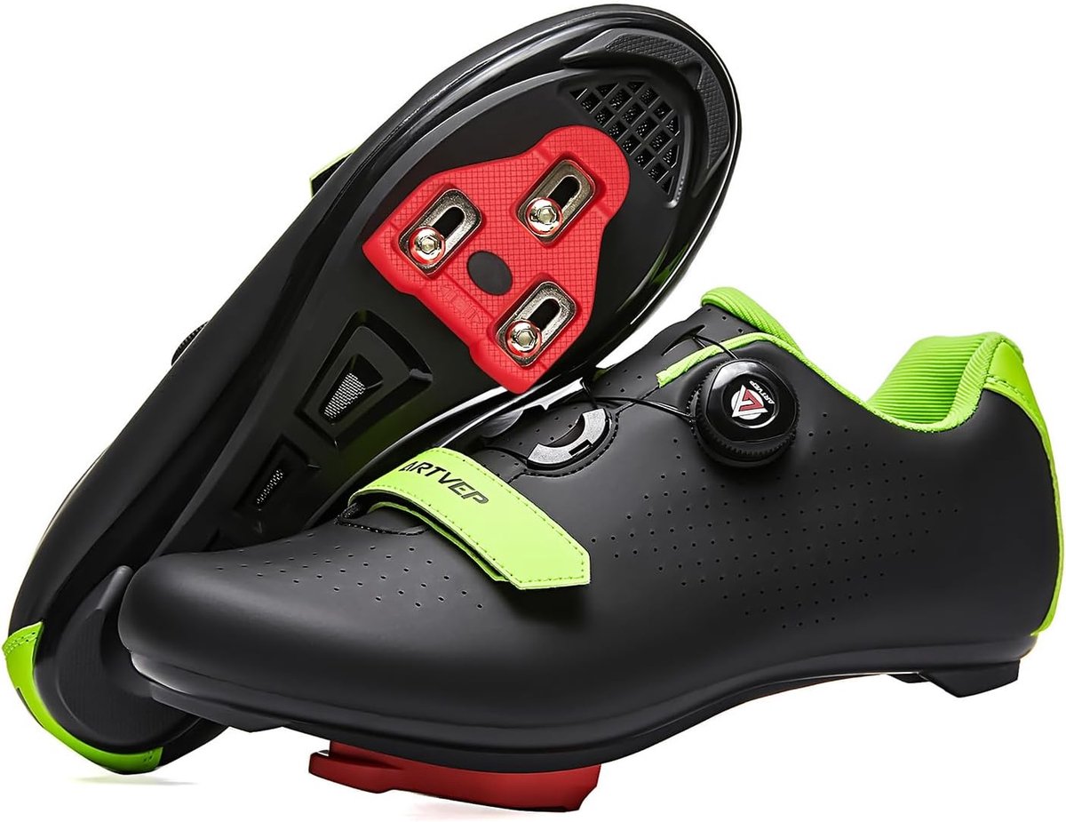 Fietsschoenen voor wegfiets - Unisex - Geschikt voor Look SPD en SPD-SL pedalen - Ideaal voor outdoor sporten - SnelShoppen