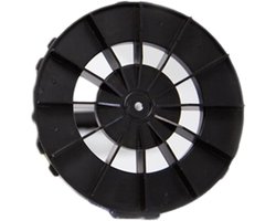 Reinigingswiel Robot - Reserveonderdeel robotstofzuiger - Robotonderhoud - Specifiek voor Hobot 188/168 - 100 Gram - Zwart