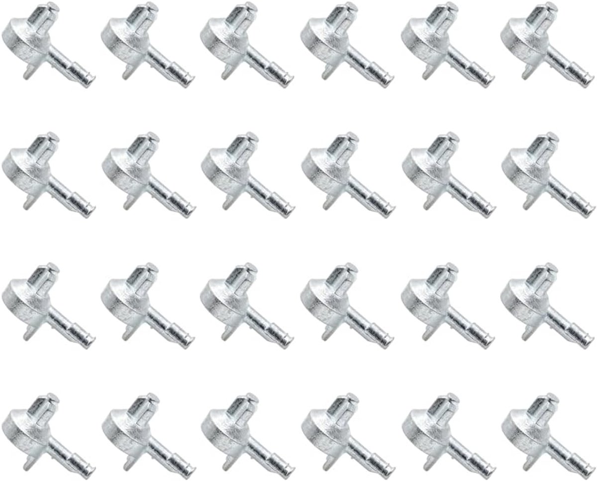 Planksteun metaal 3 mm - vervangdeel voor IKEA 131372 - robuust materiaal - perfect voor nieuwe Billy planken - SnelShoppen