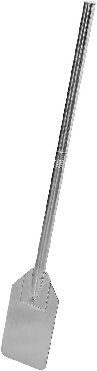 Mengpeddel RVS - Roerstaaf Brouwen - Beslag Mengen - Naadloos Ontwerp - 83 cm - Zilver