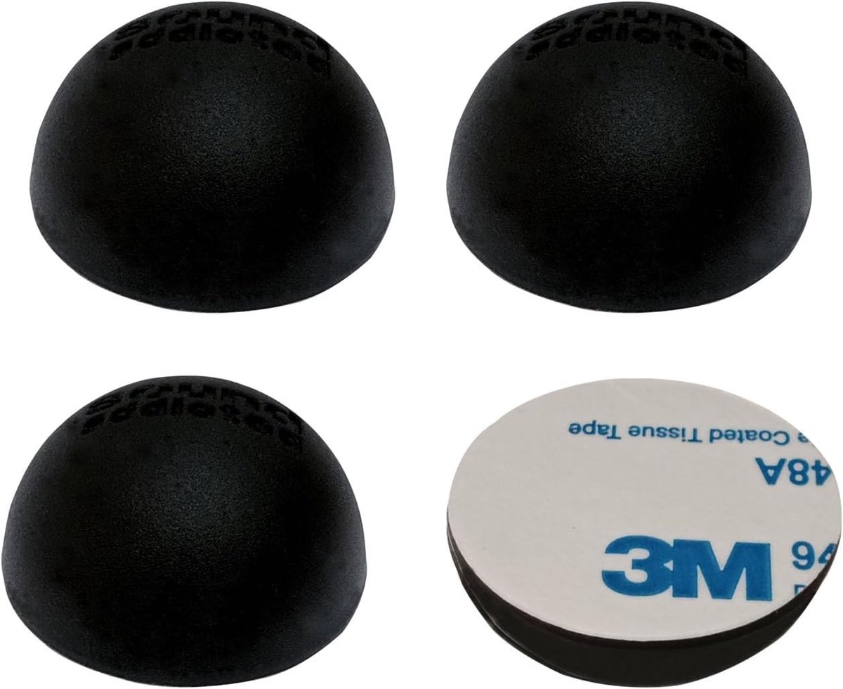 Siliconen isolatievoetjes 30 mm - Zelfklevend - Geluidsabsorberend - Voor luidsprekers en deuren - ShopVlot