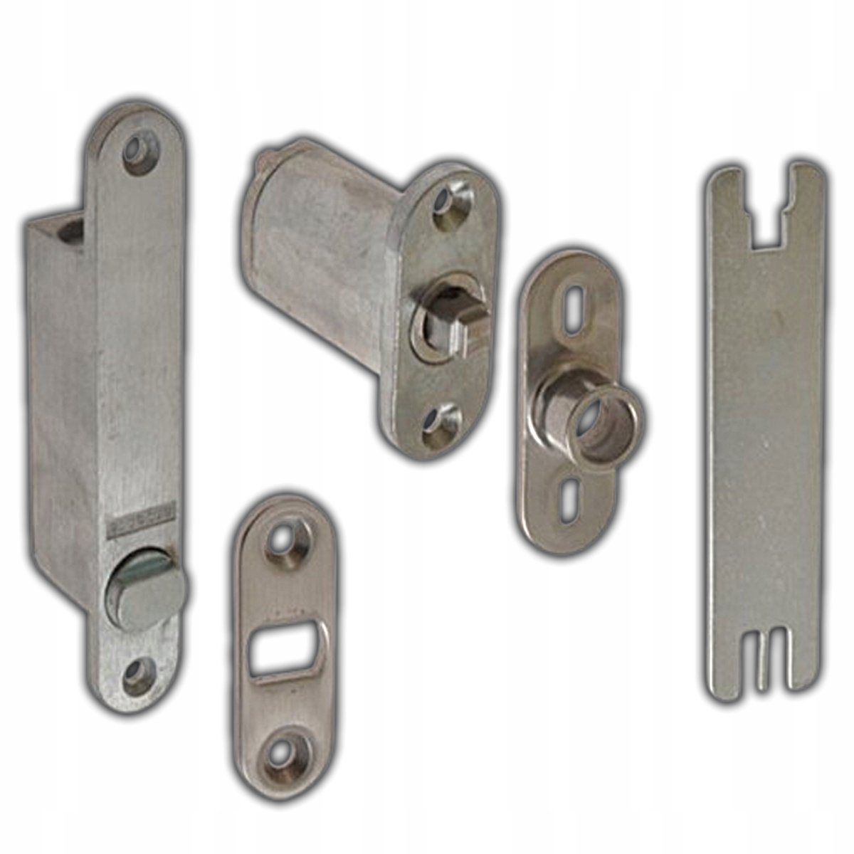 Markless Inbouw Draaideurscharnier RVS - Draaibaar
