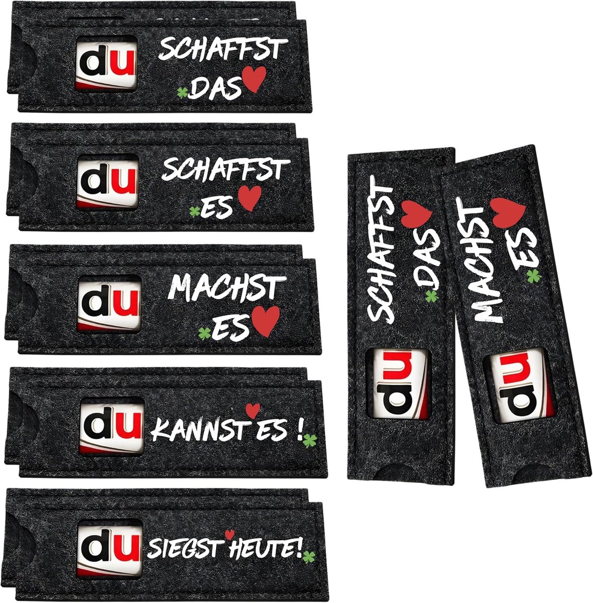 Vilten geschenkdoos 10 stuks - giftbox - duurzaam materiaal - perfect voor doop en verjaardagen - ShopVlot