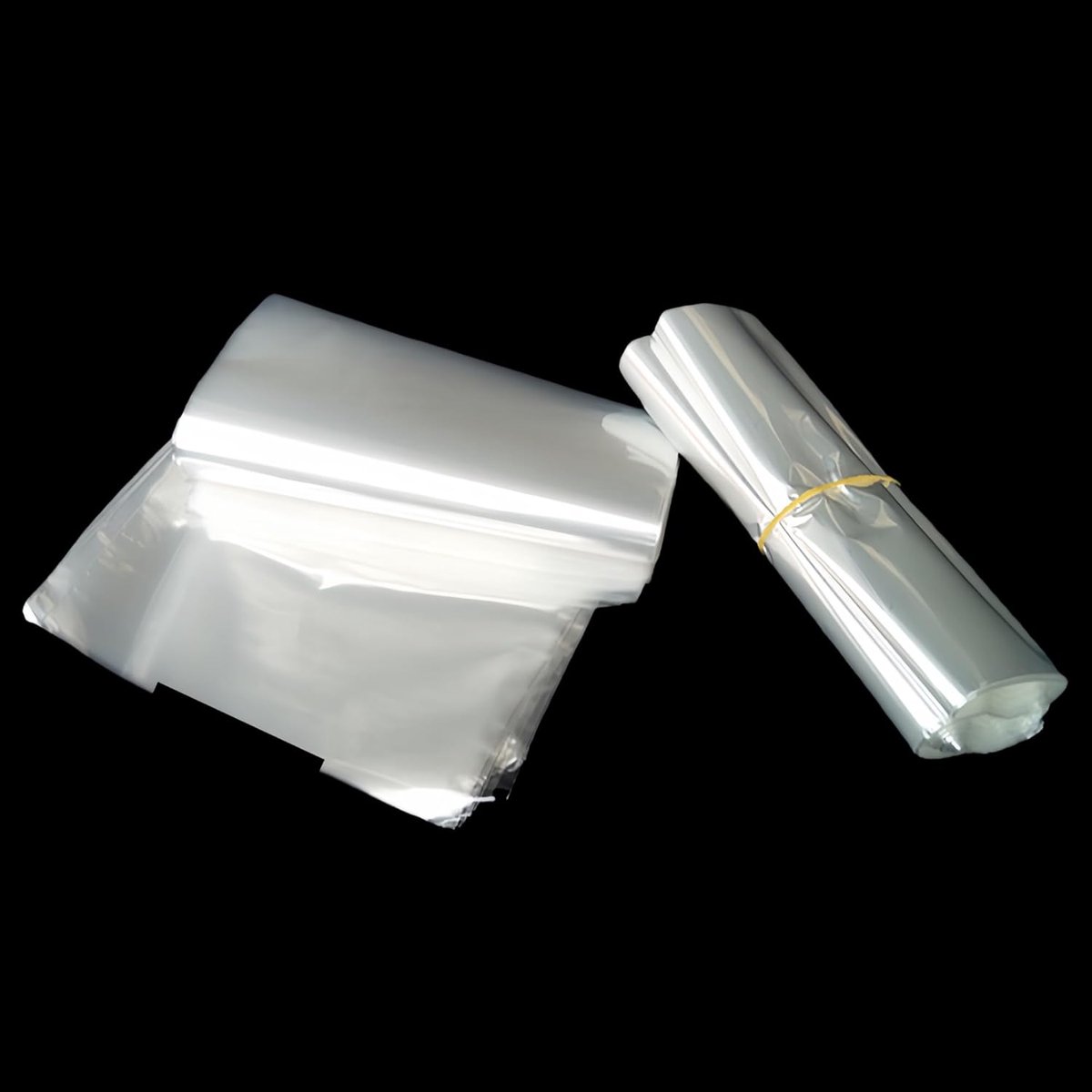 Transparante krimpfolie zakken 11x22 cm - POF materiaal - met ophanggaatje - ideaal voor elektronica en cosmetica - ShopVlot