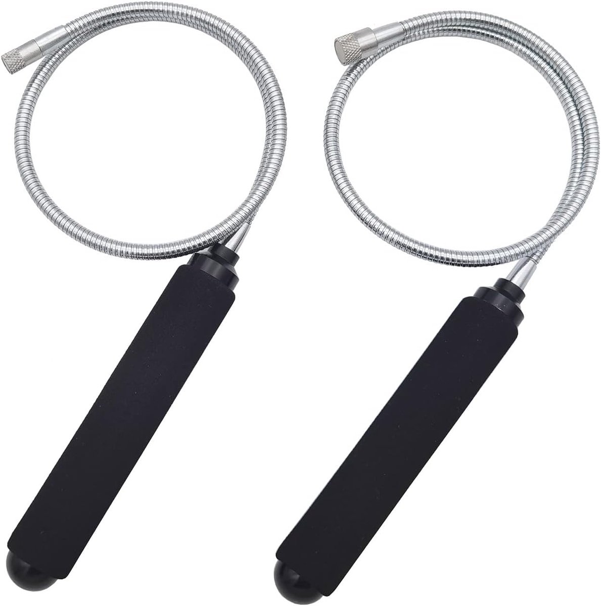 Flexibele magnetische lifter set 2 stuks - 1 kg & 2 kg - 66 cm flexibele steel - ShopVlot