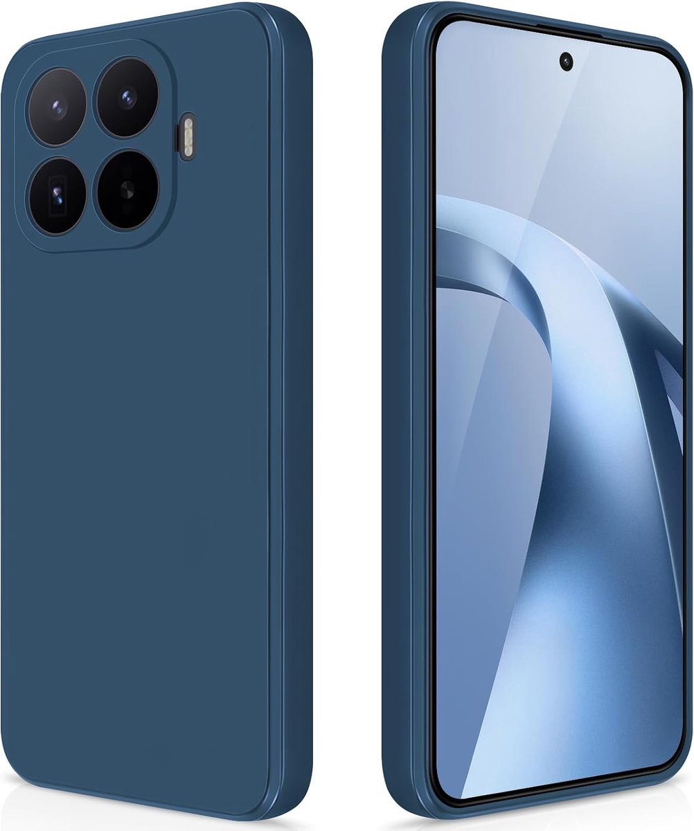 Hoesje voor Xiaomi 17T - Zijdezacht siliconen - Schokbestendig - Volledige bescherming - ShopVlot