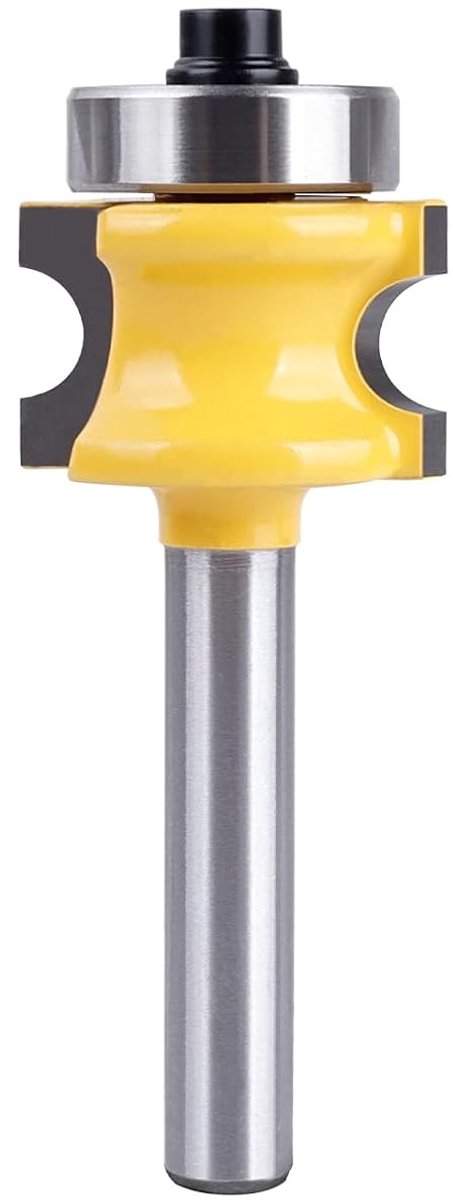 Bullnose-frees 6,3 mm schacht - hardmetalen lagers - halfronde rand - perfect voor deuren en kasten - ShopVlot