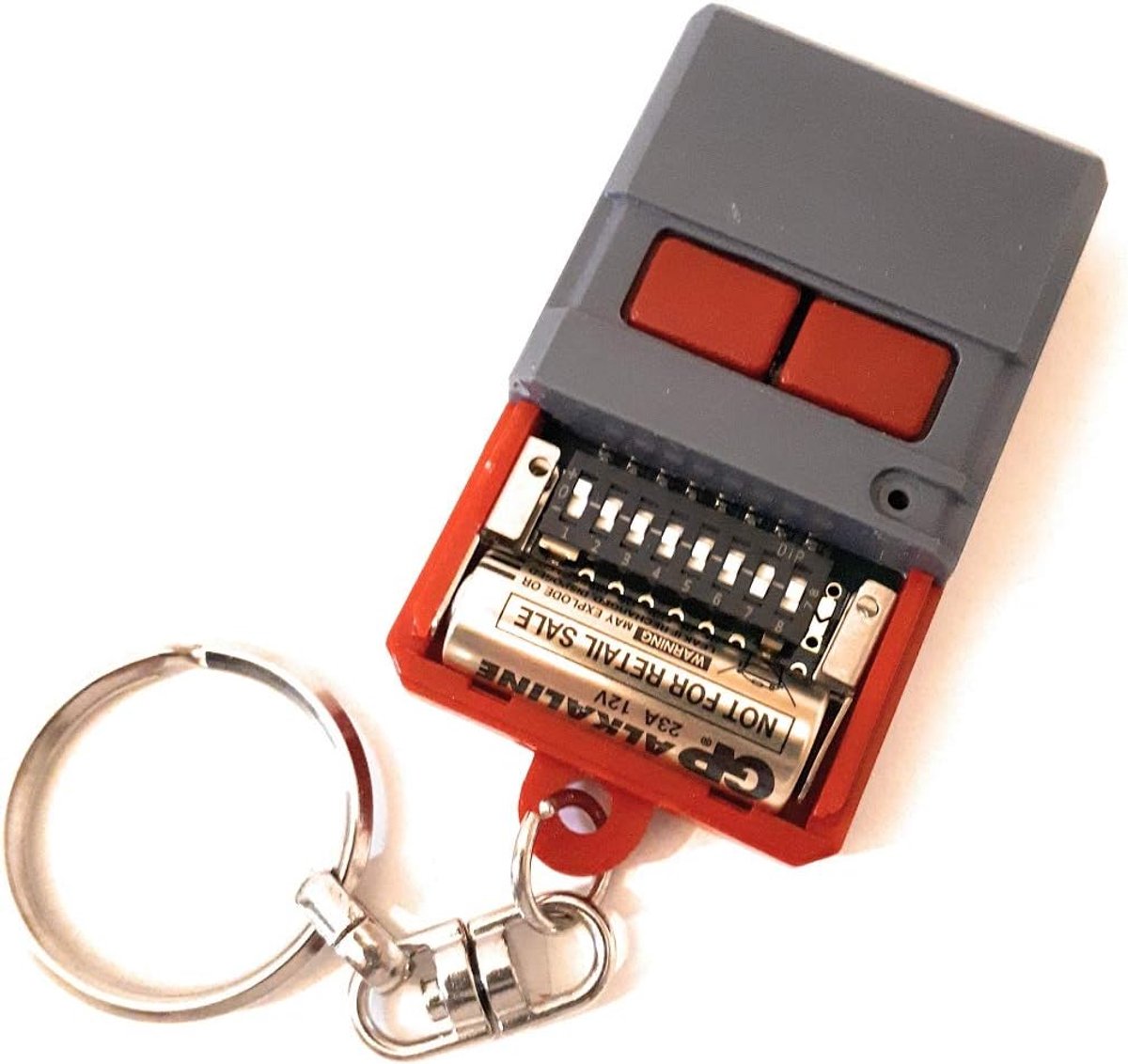 Afstandsbediening garage-opener - vaste code - oude tabbed modellen - eenvoudig gebruik - ShopVlot
