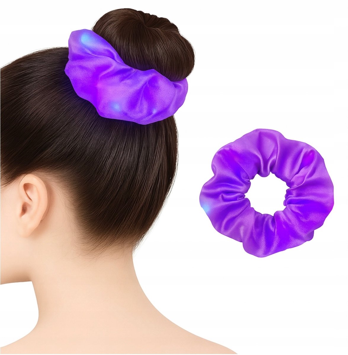 LED Haar Scrunchie - Lichtgevende Haarband voor Kinderen