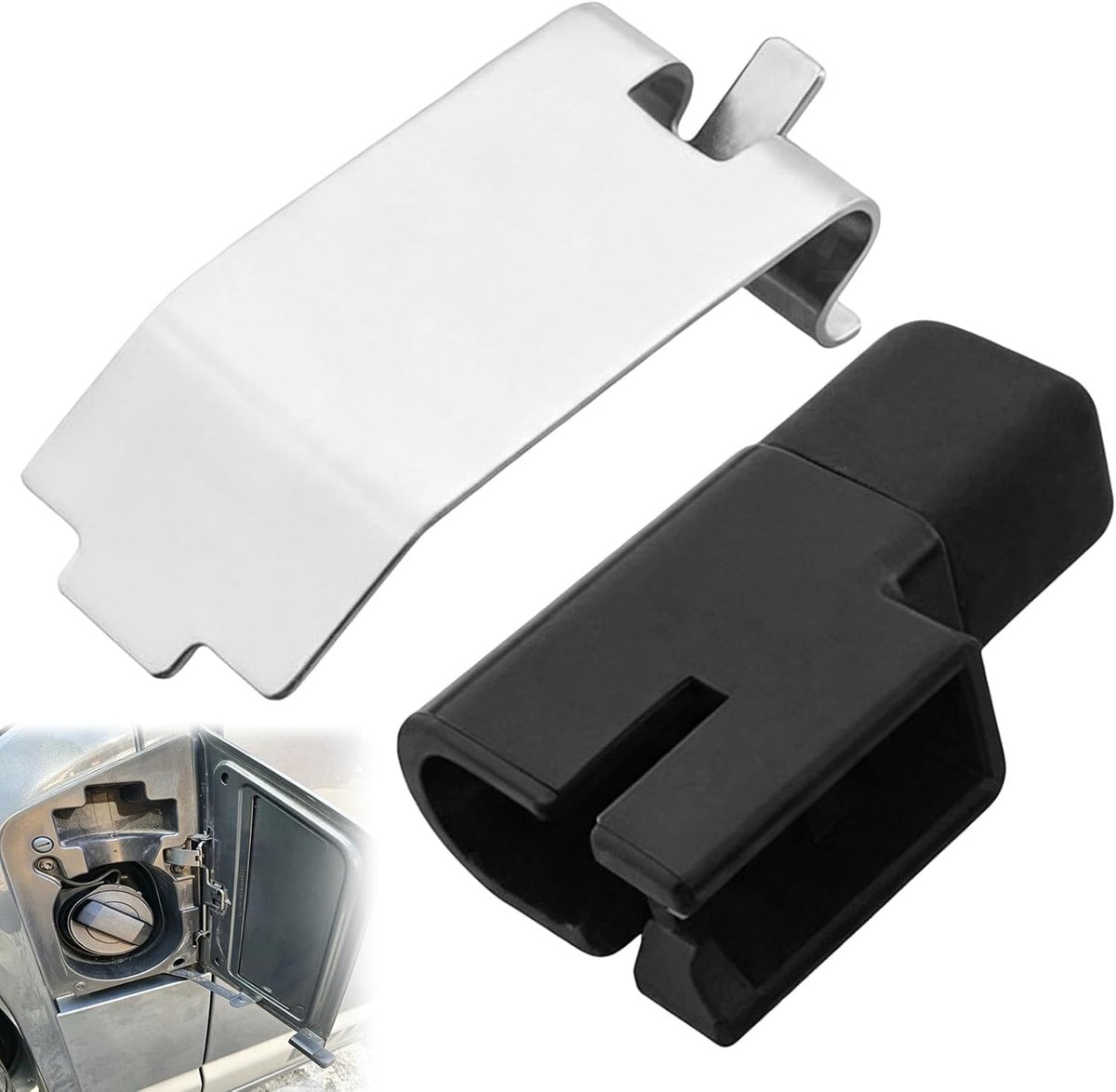 Tankkleppen reparatieset 2-delig - compatibel met VW T5 T5.1 T6 - hoogwaardige materialen - eenvoudige installatie - ShopVlot