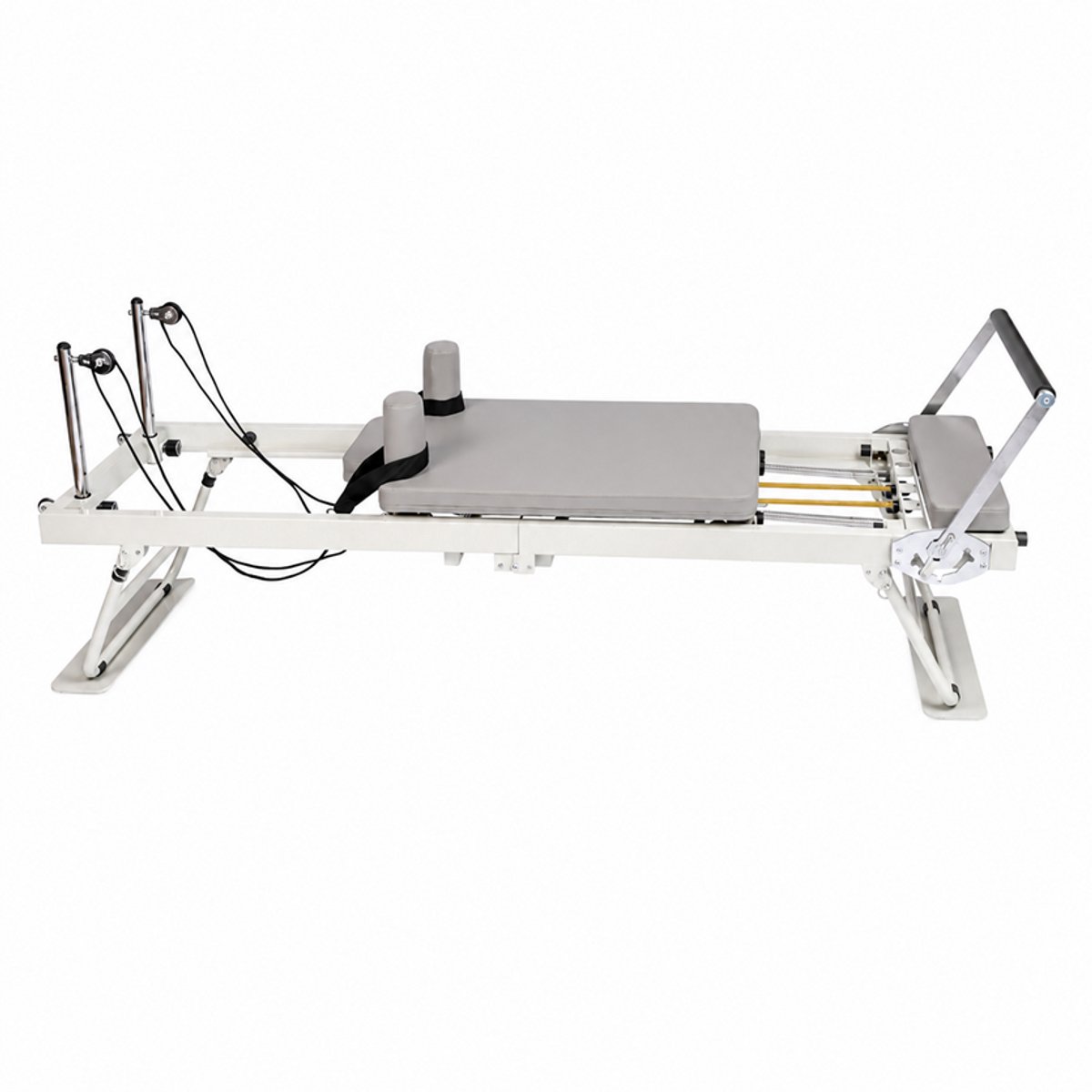 Billie & Loïs pilates reformer - Pilatesbank – Opvouwbaar – Verstelbare weerstand – Stalen frame – Full body training